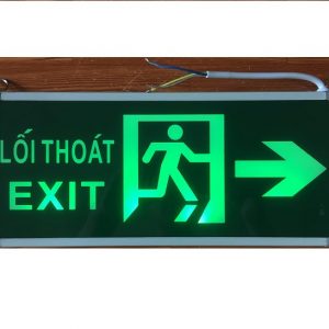 đèn exit 2 mặt